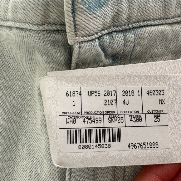 STELLA MCCARTNEY NWT Metallic Star Jeans!! - Picture 4 of 9